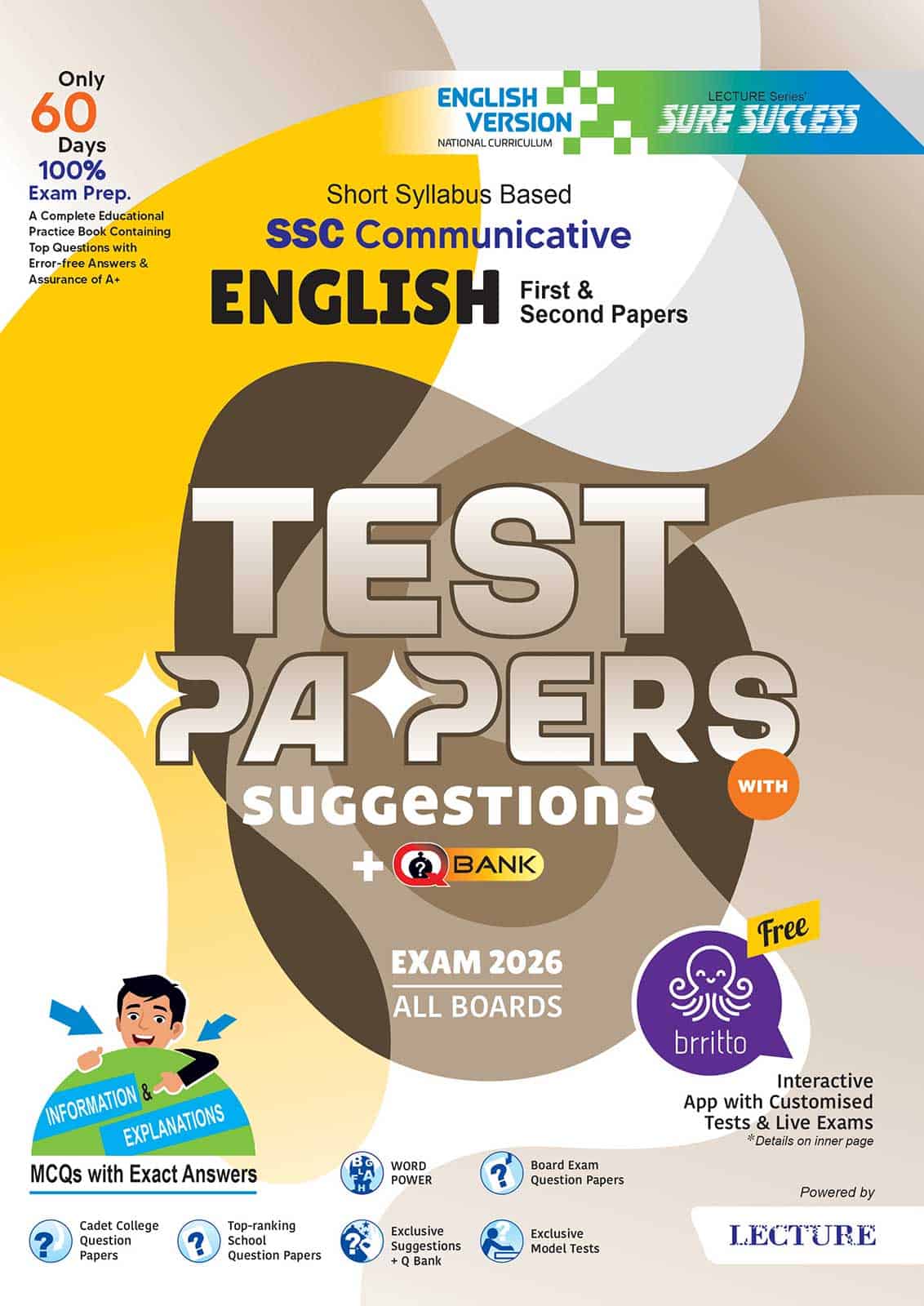 English Version - Sure Success SSC'26 English 1st and 2nd Papers Test Papers+Made Easy
