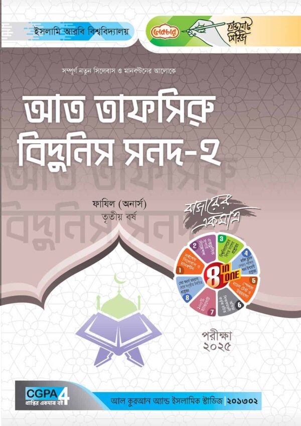 লেকচার ফাযিল আত তাফসিরু বিদুনিস সনদ-২ অনার্স তৃতীয় বর্ষ হ্যান্ড নোট [পরীক্ষা-২০২৫]