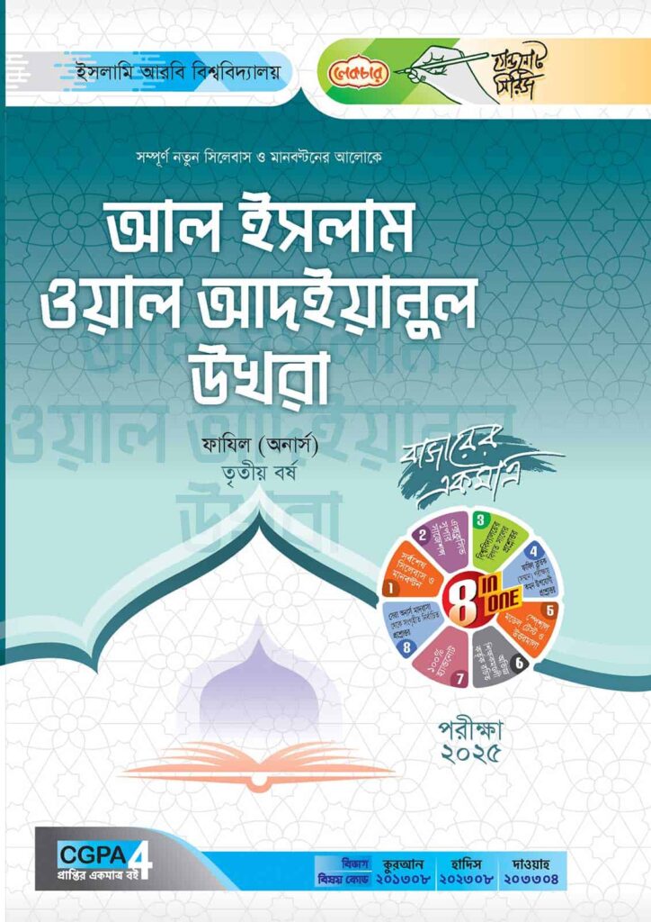 লেকচার ফাযিল আল ইসলাম ওয়াল আদইয়ানুল উখরা অনার্স তৃতীয় বর্ষ হ্যান্ড নোট [পরীক্ষা-২০২৫]