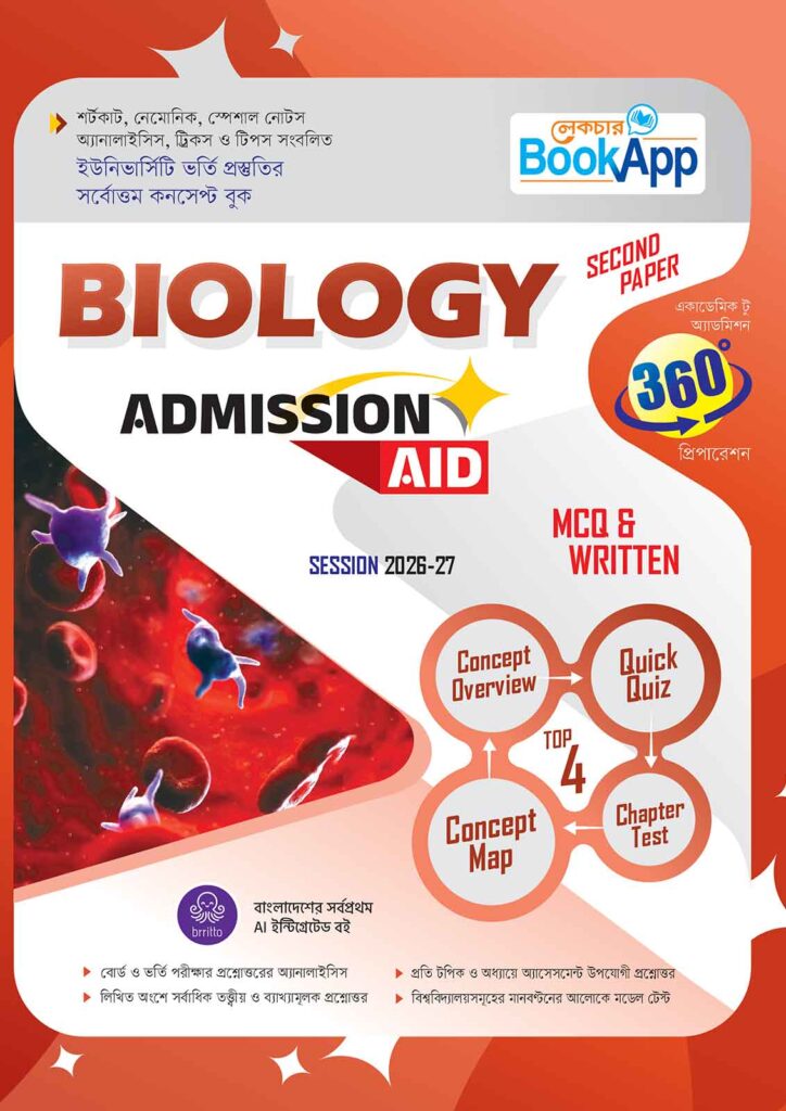 Biology 2nd Paper Cover of Admission Aid
